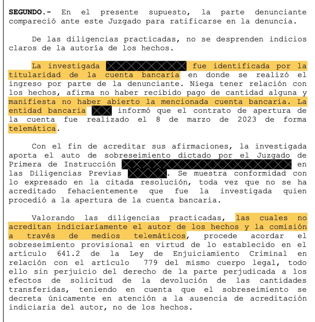 suplantacion de identidad