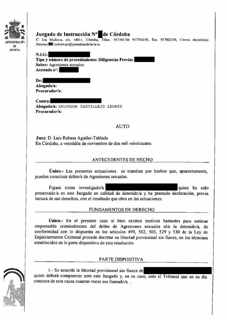 libertad provisional