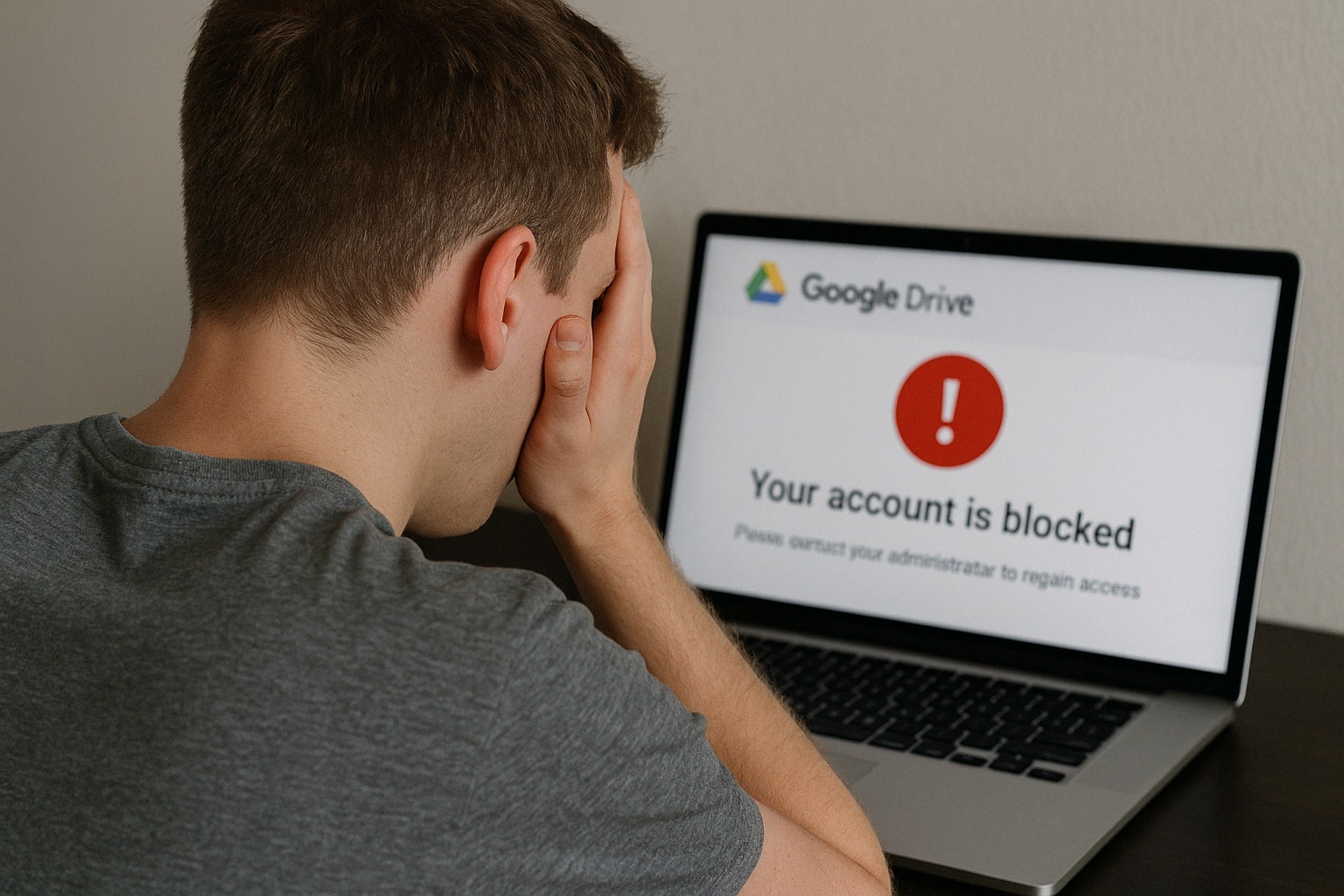 bloqueo cuenta de google