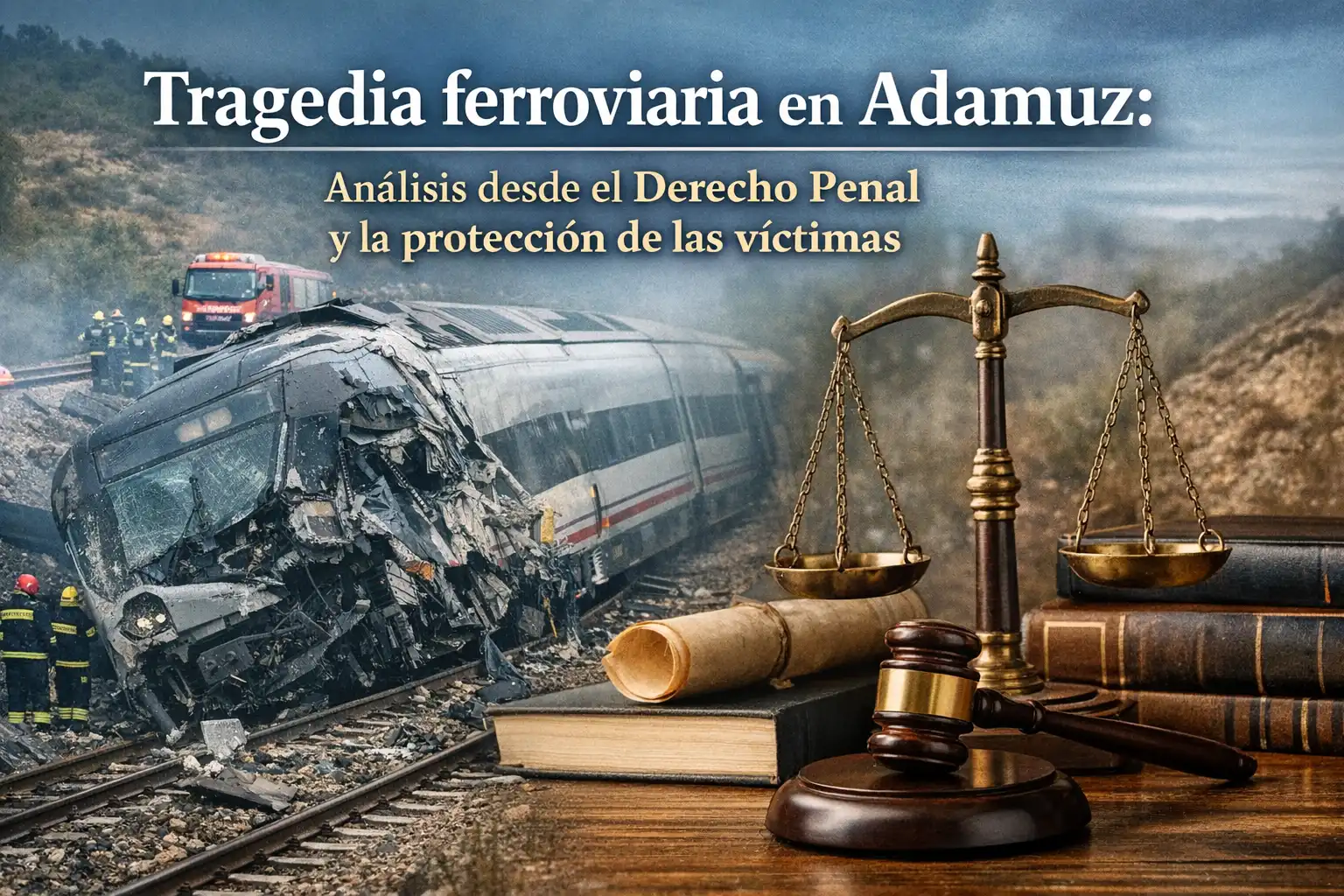 Tragedia ferroviaria en Adamuz: análisis desde el Derecho Penal y la protección de las víctimas 6 Accidente Tren Adamuz