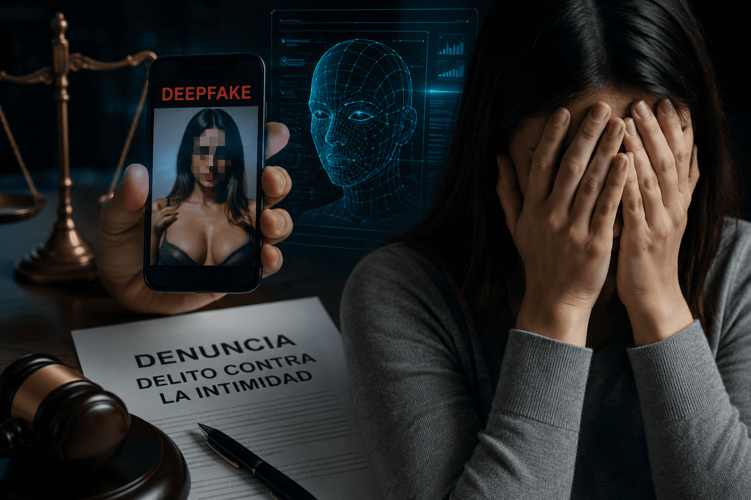 Deepfakes sexuales con IA